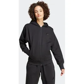 adidas ALL SZN Fleece Full-Zip Hoodie, Black,