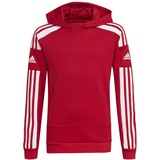 Adidas Squadra 21 Hoodie, Team Power Red / White, 7-8 Years