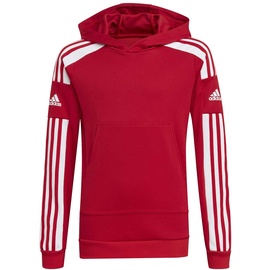 Adidas Squadra 21 Hoodie, Team Power Red / White, 7-8 Years