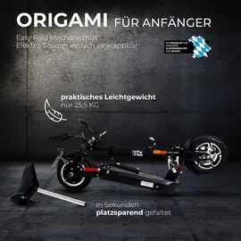 eFlux Lite Six Pro 1000 Watt 40 km/h Schwarz