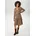 Shirtkleid Beige/Braun 40