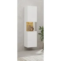 Home Affaire Vitrine Ava 35,7 x 29,5 x 140 cm Weiß