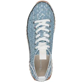 TAMARIS Milena Damen Plateau-Sneaker Blau 40