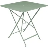 Fermob Bistro Klapptisch 71 x 71 x 74 cm Baumwollweiß/Kaktus/Lapilligrau/Lehmgrau