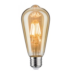 Paulmann 28523 LED Vintage-Kolben ST64 6W E27 Gold Goldlicht dimmbar