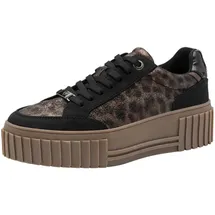 Marco Tozzi Sneaker in BLACK/LEO | Gr.: 37