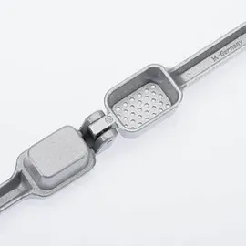 Westmark Knoblauchpresse Biopress Retro silber