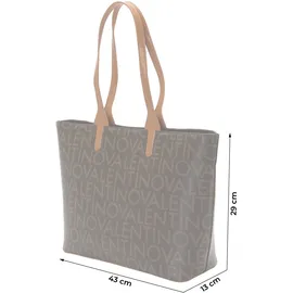 Valentino Regina Re Shopper Kunstleder Moro/Naturale