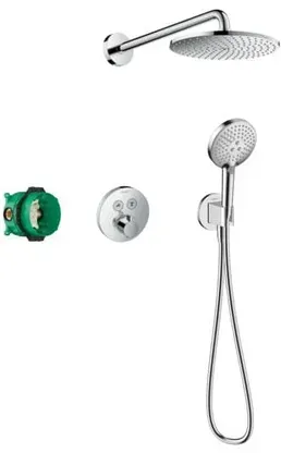 Hansgrohe Raindance S Duschsystem mit Thermostatarmatur Chrom 27951000