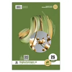 STAUFEN STYLE Ringbucheinlage A4 50BL lin.R 040470013 70g4Loch
