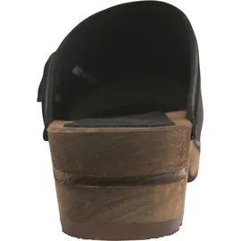 Sanita Wood-Ursana Open Clog Black Gr.37 | Schwarz 37