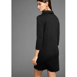 LAURA SCOTT Polokleid Schwarz 40