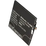 AccuCell Akku nur passend für Xiaomi Note 4 Akku BN41, BN41L Li-Polymer 3,85V, 4000mAh, 15,4Wh, built-in, ohne Werkzeug