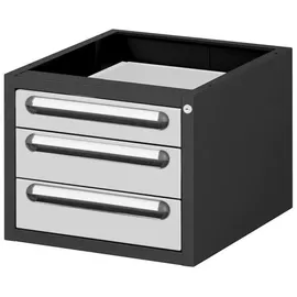 Stier Unterschrank Container Premium mit 3 Schubladen BxTxH 480x600x395 mm