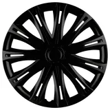 HP Autozubehör Radkappen R15 Schwarz 4 St.