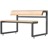 hiyard Stooble Multifunktionsmöbel, vielseitige Sitzmöglichkeit mit integriertem Tisch