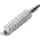 Lessmann Rohrbürste L.115mm D.20mm Nylon glatt Besatz-L.80mm