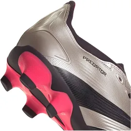 adidas Predator League MG Platinum Metallic / Aurora Black / Turbo 42 2/3