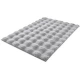 KLEINE WOLKE Badteppich Cloud 70 x 120 cm Polyester Silber