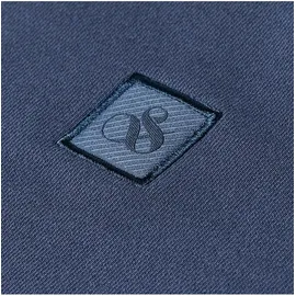 Scotch & Soda Sweatjacke Logo Badge Zipthrough Hoodie Herren Blau M