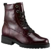 Gabor Schnürboots »Pisa«, Blockabsatz, Schnürstiefelette, Komfortschuh in Weite H Gr. 39, bordeaux, , 58540331-39