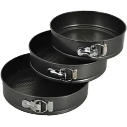 Flachboden-Springform-Set Kuchenform Kuchen backen Küche Haushalt Küchenhelfer