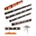 Vevor Wasserwaage 6er-Set 200/120/80/60/40/25 cm
