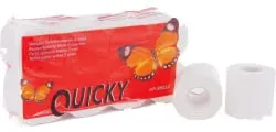 Toilettenpapier, Tissue, 2-lagig, weiß HP-99034 , 1 Packung = 8 Rollen à 250 Blatt