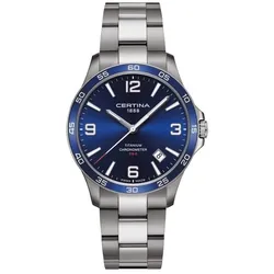 Certina DS-8 Quarzuhr C033.851.44.047.00 - 41 - Blau