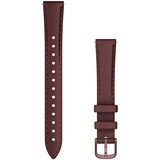 Garmin Lily® 2 Wechselarmband Leder Maulbeere 14 mm Leather Watch Band Braun