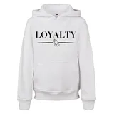 Mister Tee Loyalty Kapuzenpullover White 134-140 cm