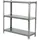 Simonrack Simonclick Mini 3/300 Robuste Metallregal 1000x800x300 mm, - Galvanized - One Size