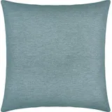 Erwin Müller Kissenhülle York Chenille hellblau Größe 40x40 cm
