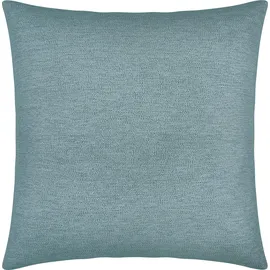 Erwin Müller Kissenhülle York Chenille hellblau Größe 40x40 cm