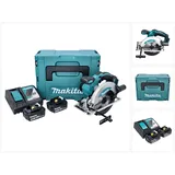 Makita DSS 610 RMJ Akku-Handkreissäge 18V 165 mm inkl. 2x Akku 4,0 Ah + Ladegerät + Makpac
