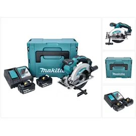 Makita DSS 610 RMJ Akku-Handkreissäge 18V 165 mm inkl. 2x Akku 4,0 Ah + Ladegerät + Makpac