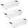 KEEEPER Aufbewahrungsbox Konrad 79,5 x 39,5 x 18 cm 3-tlg. transparent