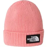 THE NORTH FACE Kinder Mütze KIDS TNF LOGO BOX CUFFED BEANIE, Größe ONE SIZE in Pink Coral Crush