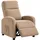 Hti-Living Liegesessel Jasna Cord 66,5 x 103 x 70 cm Braun mit Relaxfunktion
