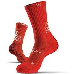 Rutschfeste Socken Soxpro Rot ROT M