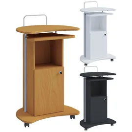 VCM my office Stehpult höhenverstellbar Komil weiß