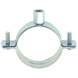 tecuro Schraub-Rohrschelle Ø 48-53 mm M8/M10 Anschlussgewinde verzinkt