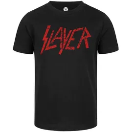 Metal Kids Slayer (Logo) - Kinder T-Shirt schwarz, Größe 116