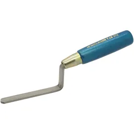 VELLEMAN Jung Henkelmann Stoßfugenkelle (Länge 100 mm, Stahl 12 mm, Kelle mit Holzgriff,