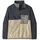 Patagonia Microdini 1/2 Zip Fleece Herren Beige/Blau S