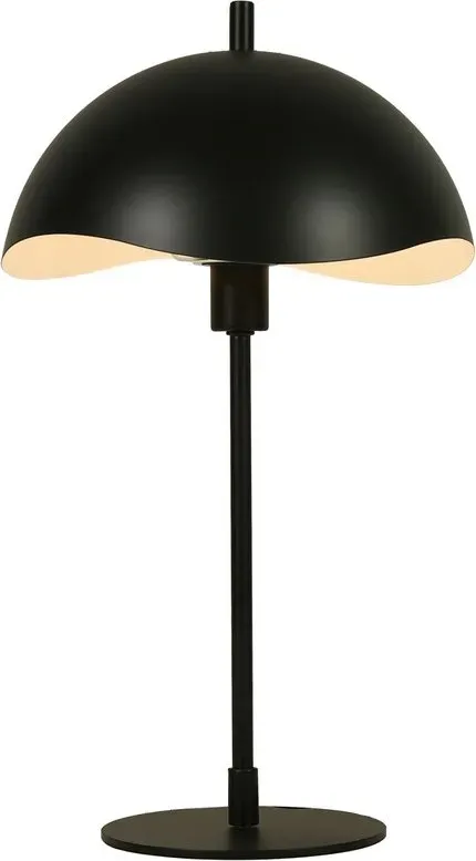 Lameke Tischlampe mit gebogenem Rand