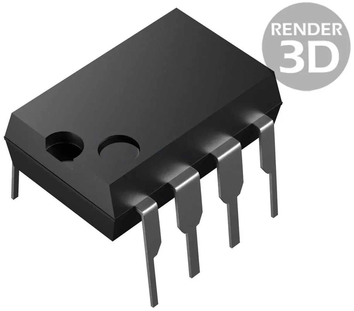 MICROCHIP ATTINY85V-10PU AVR Mikrocontroller, I2C/SPI, 2 Timer 8 Bit, 6 PWM Kanäle, 10MHz,1-5VDC