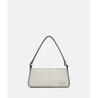 Liebeskind Berlin Schultertasche aus Rindsleder - creme -