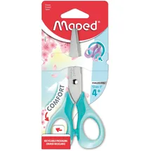 Maped - Bastel-Schere SENSOFT PASTELL 13 cm, abgerundete Spitze, flexible und ergonomische Griffe - flieder, Sortiert