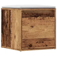 VidaXL Schubladenbox Altholz 40,5x40x40 cm Holzwerkstoff